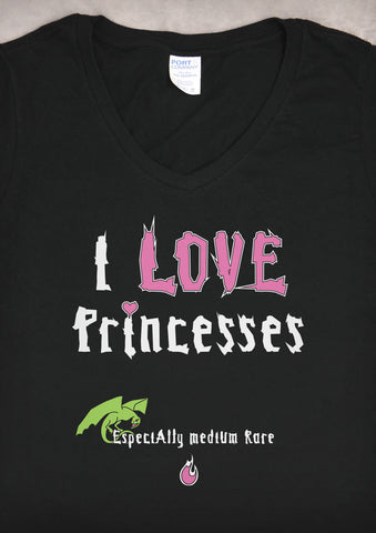 Medium Rare – Women's Black V-neck T-shirt