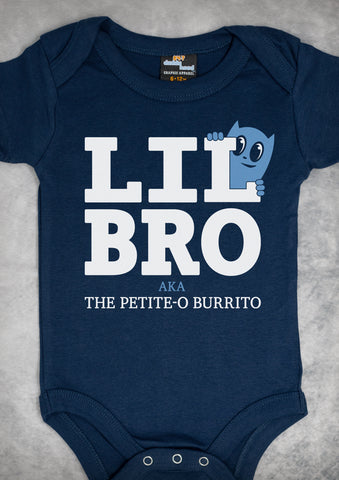 Lil Bro – Baby & Youth Navy Blue Onepiece & T-shirt