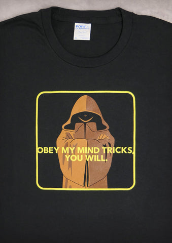 Obey My Mind Tricks – Men's Black T-shirt