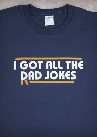 Dad Jokes – Men's Daddy Navy Blue T-shirt