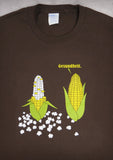 Popcorn – Men's Olive & Chocolate Brown T-shirt