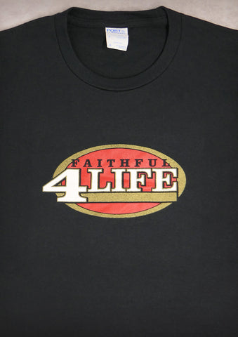 Faithful 4 Life – Men's Black T-shirt