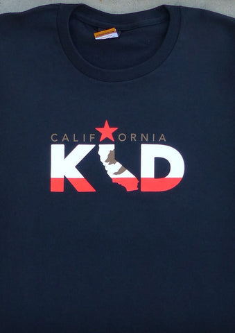 California Kid – California Men's Black T-shirt