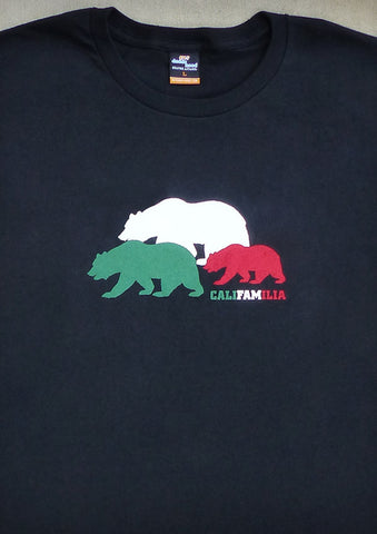 Califamilia – California Men's Daddy Black T-shirt