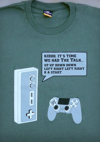 Gamer – Men's Daddy Olive Green T-shirt