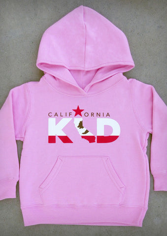California Kid – California Youth Pink / Hot Pink Hoodie