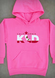 California Kid – California Youth Pink / Hot Pink Hoodie