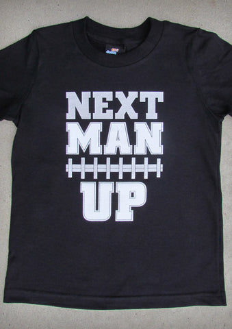 Next Man Up (Oakland) – Youth Black T-shirt