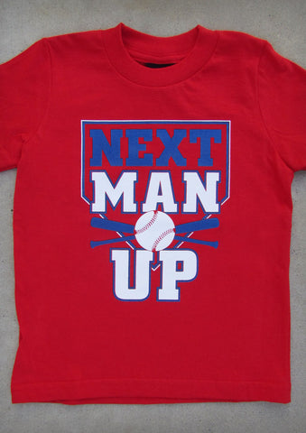 Next Man Up (Texas) – Youth Red T-shirt