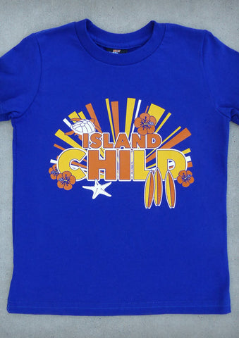Island Child – Youth Cobalt Blue T-shirt